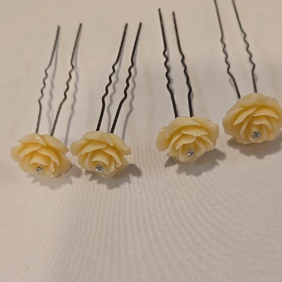 Stylish Women's Hair Accessories Set - Black, Blue, Pink - Picture 14 of 16